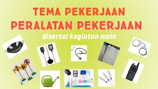 Video pembelajaran paud tema profesi atau pekerjaan| Alat-alat untuk bekerja