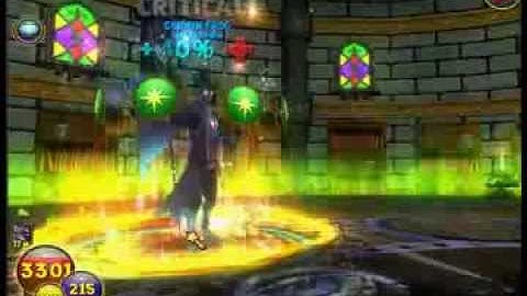 Wizard101 : Elixir Vitae badge, 1million heal by Corwin Frog