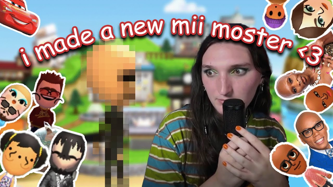 I added a new Mii-Strosity to the island...