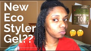 I TRIED THE NEW ECO STYLER SUPER OLIVE OIL 10X GEL! I WAS SO NERVOUS FOR THE RESULTS!!