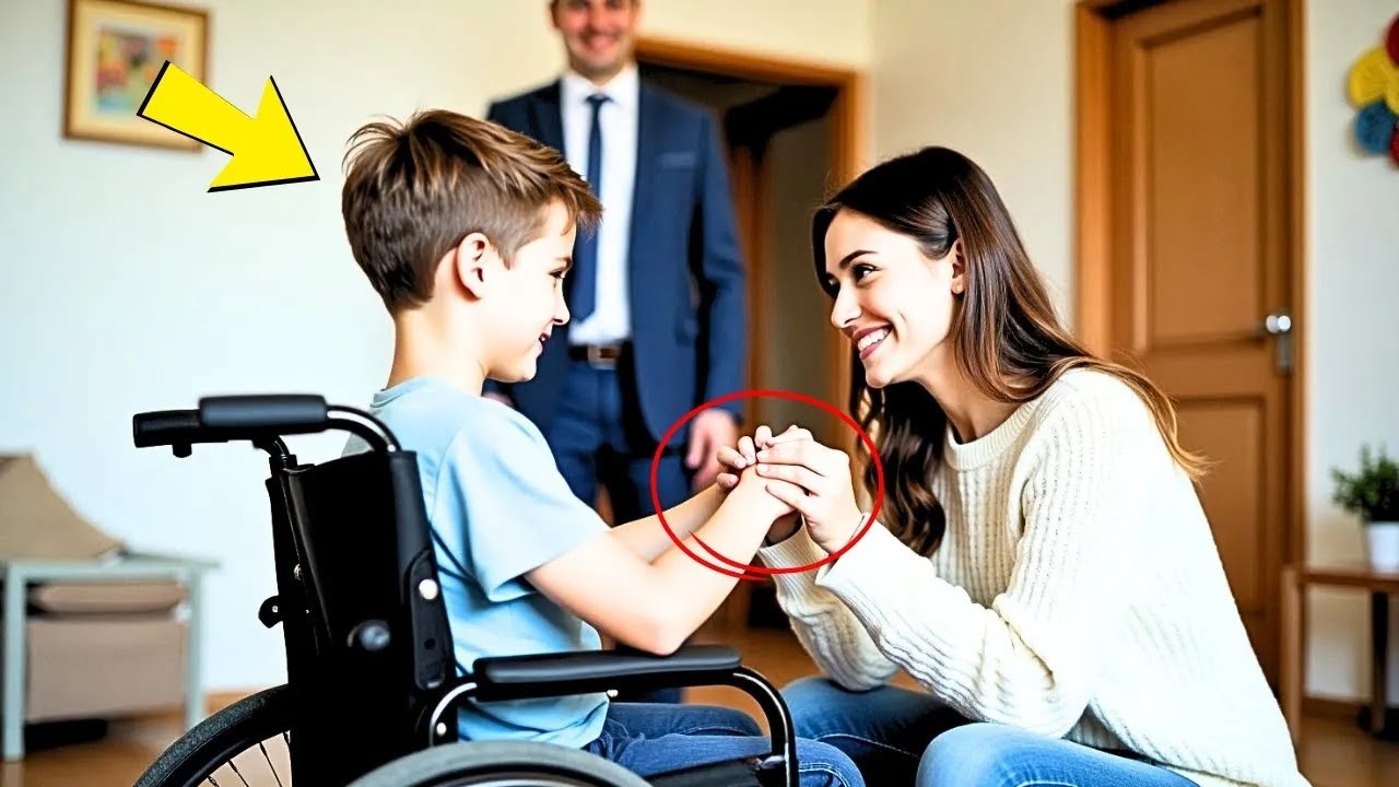 MILLONARIO CONTRATA NIÑERA PARA SU HIJO CON DISCAPACIDAD Y LO QUE VE LE PARTE EL CORAZÓN!