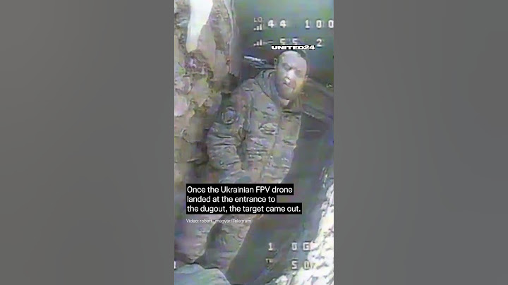 Ukrainian Fighters Used an Ambush With FPV Drone Against Russian Soldier #warinukraine