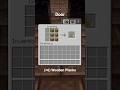 How to CRAFT DOOR! 🚪 Utility Burst #7 #Minecraft #Shorts