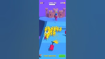 Join Clash 3D Level 213 | Gameplay Walkthrough iOS, Android #Shorts