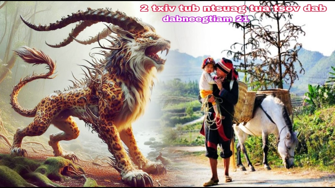 2 txiv tub tua tsov dab txaus ntshai heev ( QUB DAB NEEG )