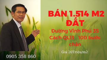 Bán Đất Biệt Thự Rẻ Bất Ngờ Phường Vĩnh Phú Thuận An Bình Dương