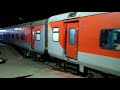 "Primo Suprimo" Bangalore Rajdhani Express departing from Bangalore city Junction.