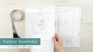 How to Quickly Assemble PDF Sewing Patterns by Ardente Design