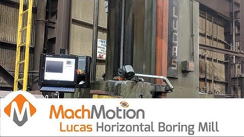 Lucas Horizontal Boring Mill