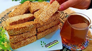 قراقيش الطيبات العجيبه بتذوب في البق❗طريقه جديده بدون بيض ولا حليب بشويه زيت❗وصفه كعك سهله وسريعه