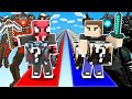 TITAN SPEAKERMAN VS TITAN CAMERAMAN ŞANS BLOKLARI - Minecraft