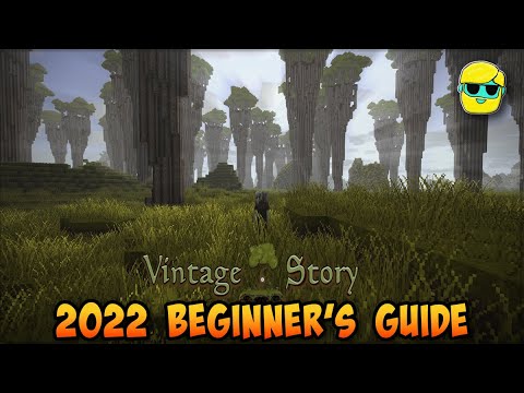 VINTAGE STORY | 2022 Guide for Complete Beginners | Episode 1 🔥🌾🪓