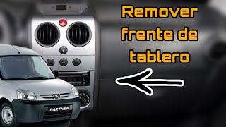 Como sacar frente de estereo | Peugeot Partner  Citroen Berlingo