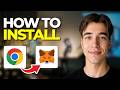 How To Install MetaMask Wallet On Google Chrome Extension | Tutorial 2026