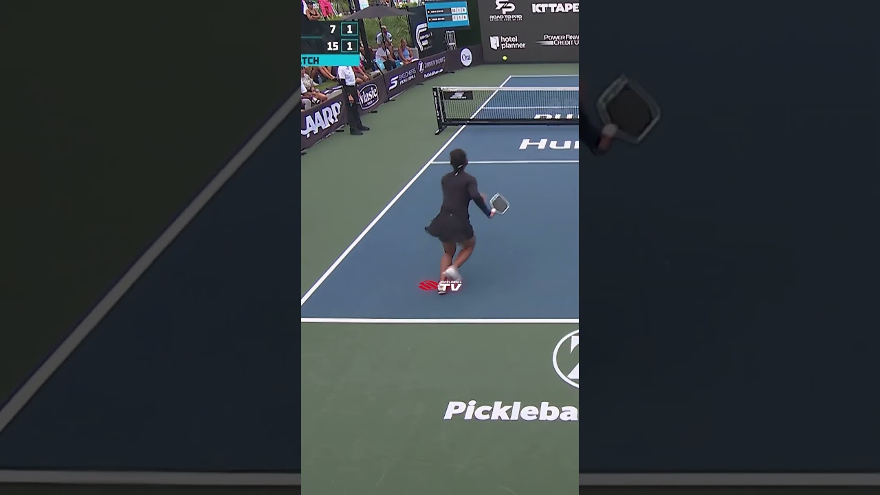 Perfect placement 👏 #pickleball #pickleballislife #pickleballhighlights