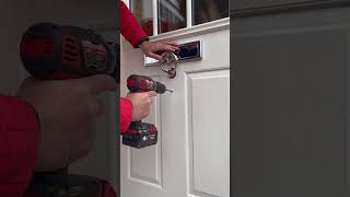 The Easiest Way to Fit a Ring Door Knocker 🔨 #Shorts
