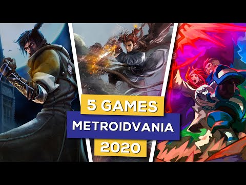 TOP 5 GAMES METROIDVANIA de 2020 que você precisa JOGAR!