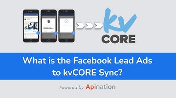 What is the kvCORE and Facebook Lead Ads Sync