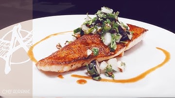 Salmon on Maximum Flavor Live, by Chef Adrianne
