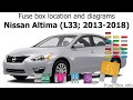 2018 Nissan Altima Fuse Box Diagram