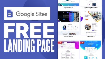 How to Create Free Landing Page on Google Sites (2025) Tutorial