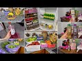 روتين يومي مع الدار بعض الكوسميتيك لي يساعدكم للوجه و ترطيب اليد و القدمين نظمت الثلاجة 