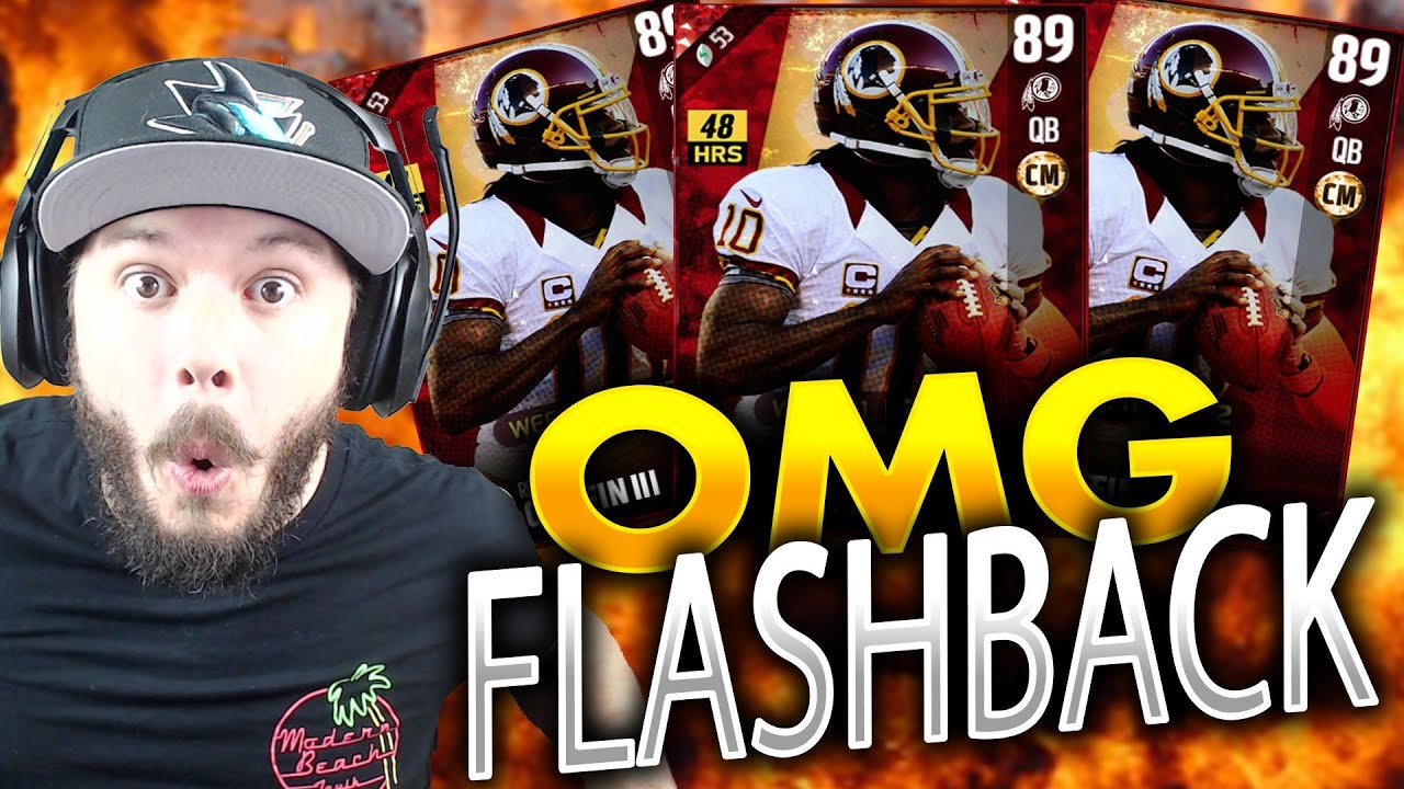 OMG FLASHBACK RG3!! ULTIMATE PACKS - MADDEN 17 PACK OPENING