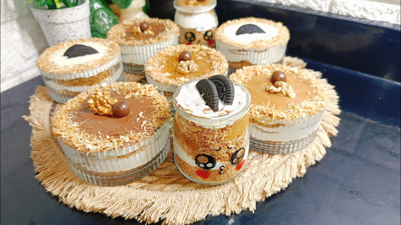 نص كيلو كنافه وهنعمل احلى حلا‼️ اطباق الكنافه بالتوفى  والشيكولاته جربيها بالطريقه دى وهتدعيلى