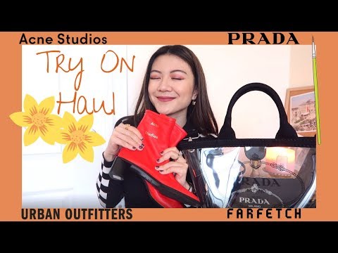 超大购物分享！ACNE STUDIOS, PRADA开箱！简直不敢相信这么便宜！！TOPSHOP牛仔裤|I AM GIA|URBAN OUTFITTERS| PR开箱！