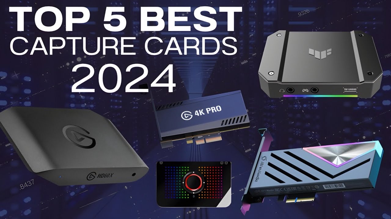 Top 5 Best Capture Cards to Purchase in 2024! - YouTube
