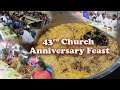 43rd church anniversary feast  bethany christ ministries 