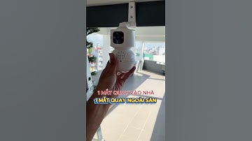 Mua 1 được 2 tiết kiệm chi phí lắp camera hơn với em Camera Yoosee 2 mắt Q84 này  #camerawifi