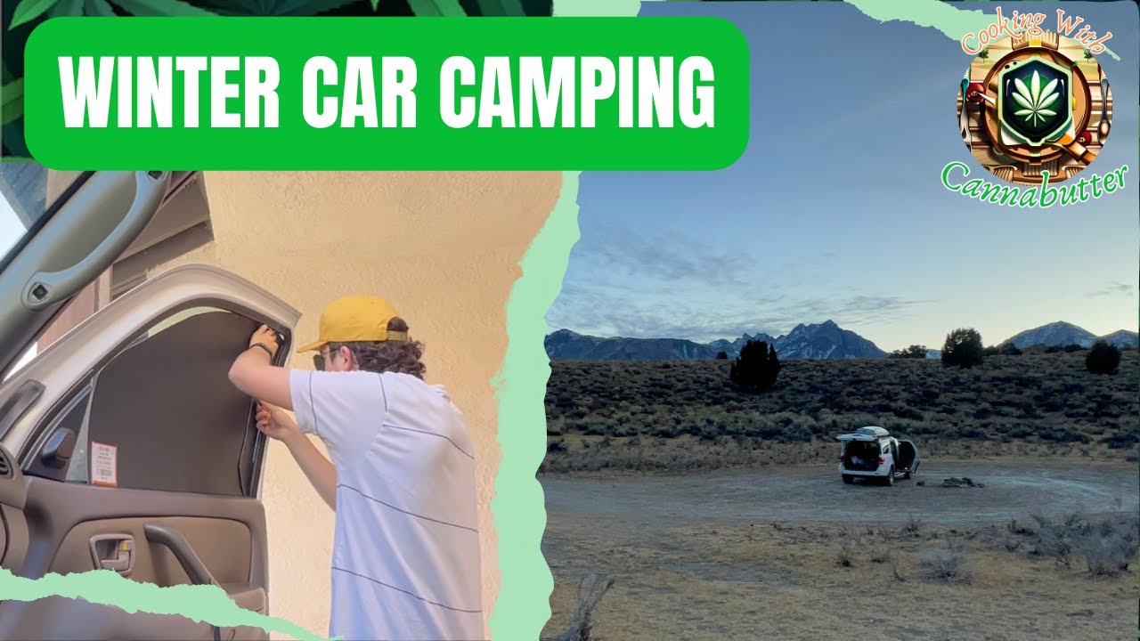 Prepping for Winter Car Camping in Mammoth (Pt. 1) DIY Car Window Shades YouTube