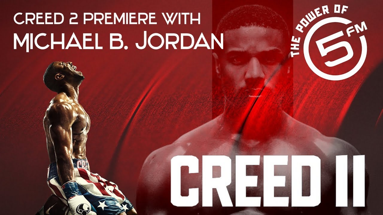 ⁣Creed II South African Premiere | Red Carpet with Michael B. Jordan