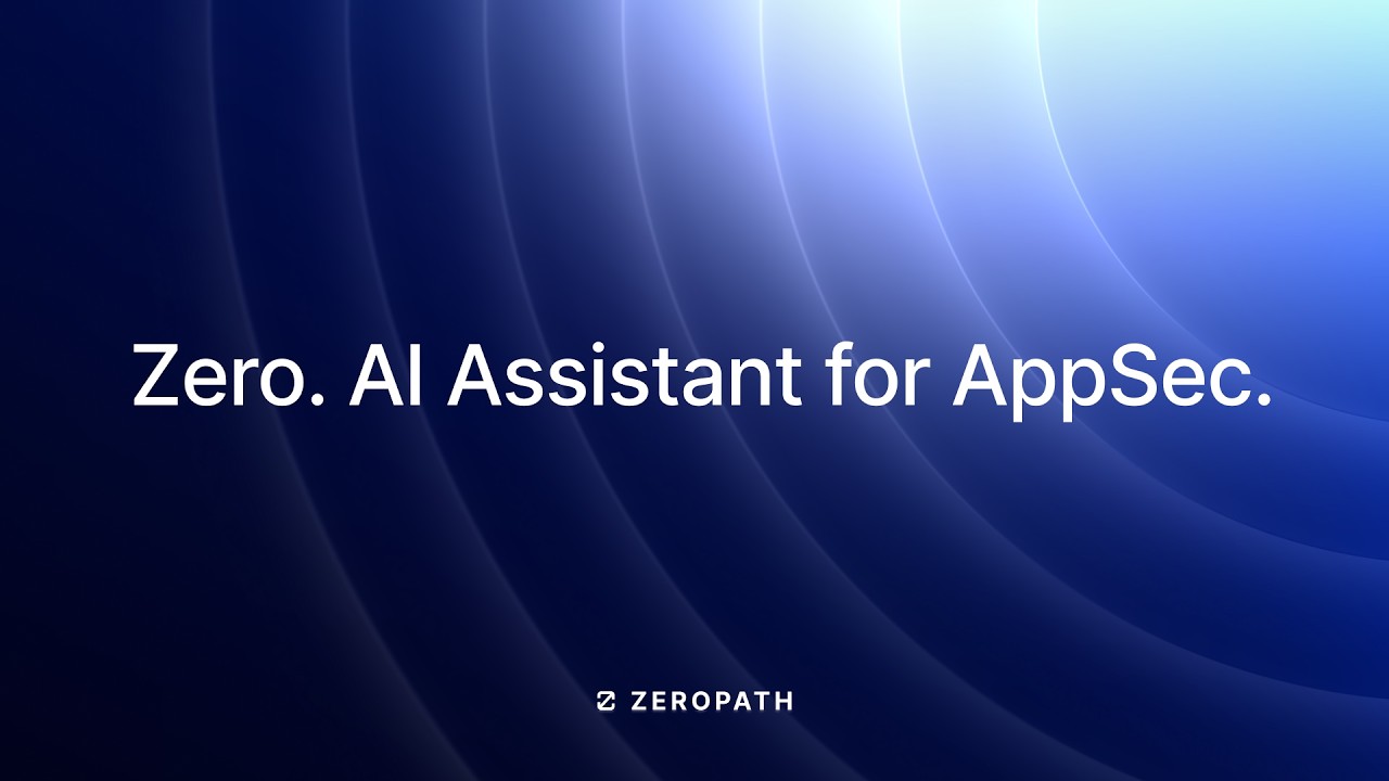 Zero Demo – AI Assistant for AppSec