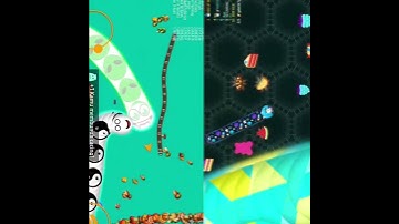 Wormate.io vs worm zone.io | #shortfeed #shortsviral #viralvideo