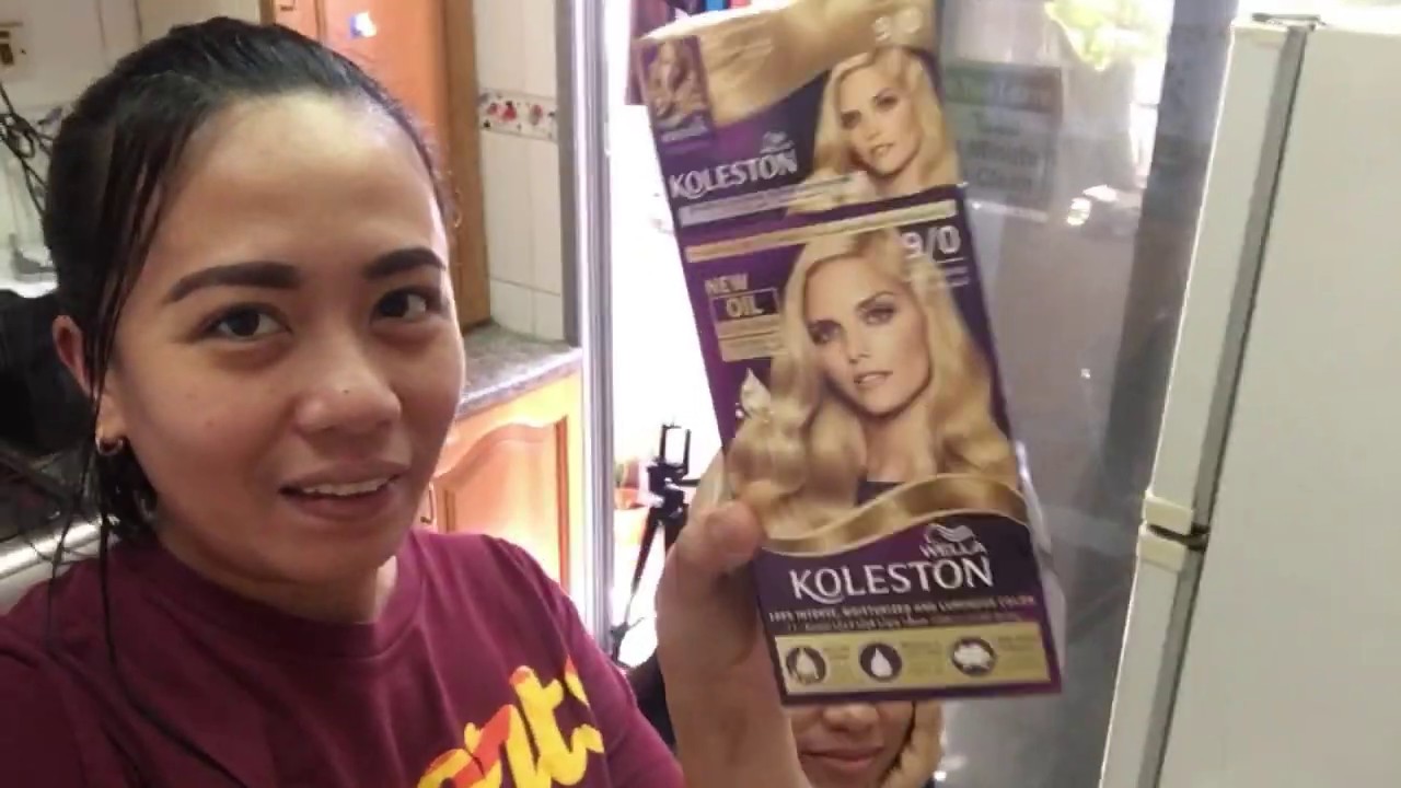 WELLA KOLESTON II HAIR COLOR II JUST DIY II NO BLEACH II EASY WAY II