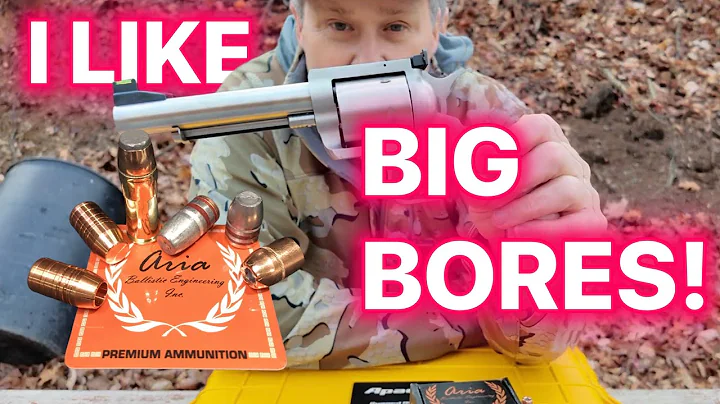 500 JRH vs Ballistic Gel—This Revolver Is Absolutely Brutal: Aria Engineering 350 gr XTP