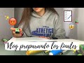 1 DIA CONMIGO: PREPARANDO mis EXÁMENES FINALES (MEDICINA) #VLOG || Ana Blanca