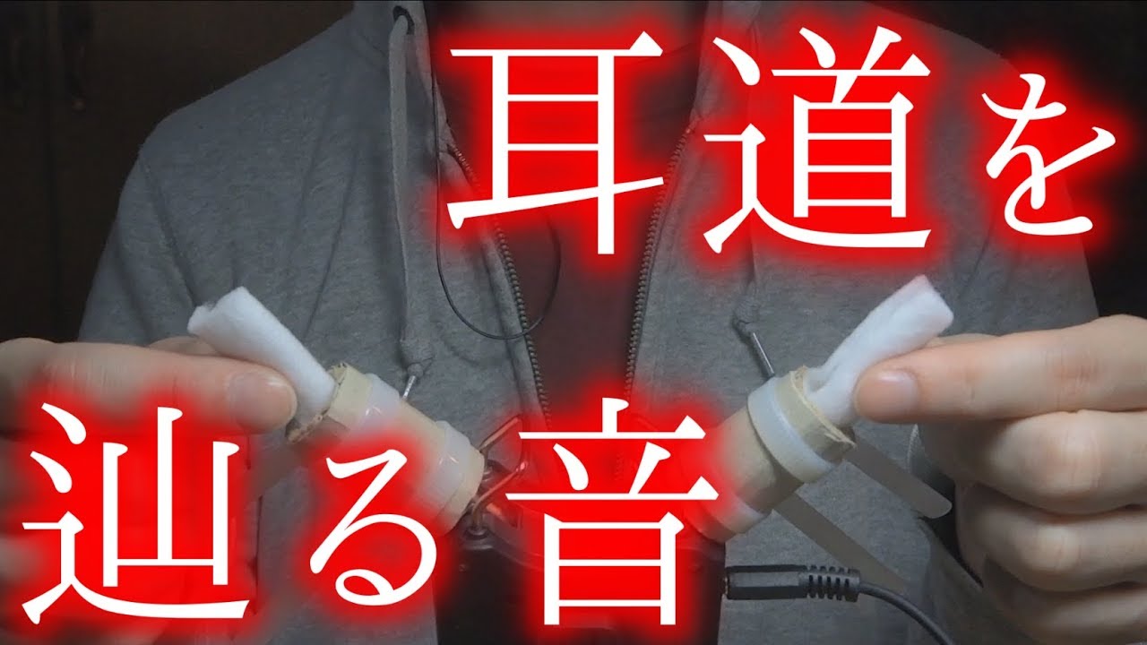 ASMR DEEP Ear Cleaning / Felt Tube × Cotton Roll | DR-40