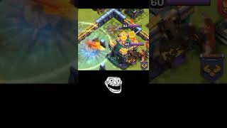 🔥 INSANE RC Charge! Royal Champion Destroys the Base 😱 #coc #shorts #dmdehla #dmnehla