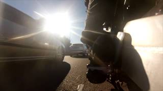 GoPro Hero 3 on Swingarm - 1992 Honda CBR250RR - Drift HD Ghost