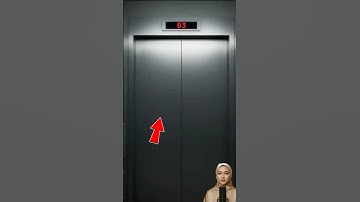 Liftopening naar een verdieping die niet bestaat #horrorshorts #horror