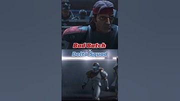 Bad Batch Vs Delta Squad ((Rematch!)) #starwars #shorts