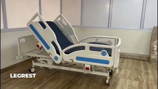 4 motors, 7 positioning electric ICU bed, SROTAS-5E, #hospitalbeds , #icubeds , #hospitalfurniture