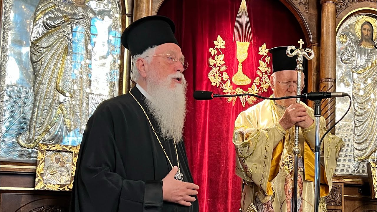 Πατριαρχική Θεία Λειτουργία - Ι. Ναός Αγίου Νικολάου του Οικουμενικού Πατριαρχείου στην Αθήνα 11-5-2025
