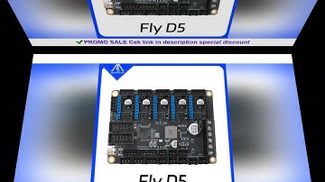 Mellow Klipper/Marlin Firmware DIY 5 Axis FLY D5 Board UART TMC2209 Motor Driver 3D Printer Parts Fo