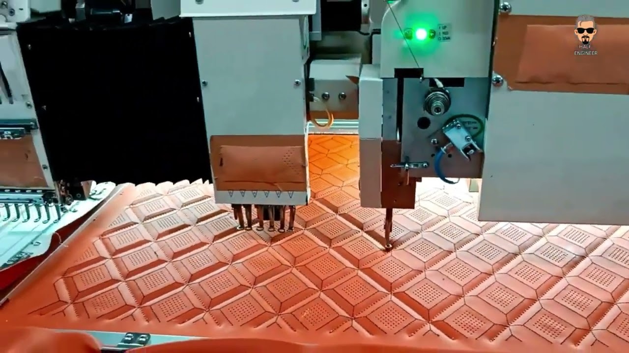 Leather Sewing Embroidery Perforation 3in1 Machine YouTube