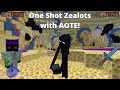 How To One Shot Zealots With Aspect Of The End And Ender Armor *Updated* - Hypixel Skyblock