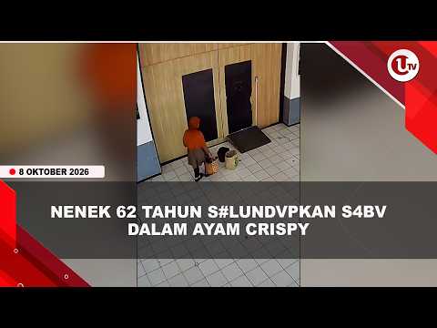 NENEK 62 TAHUN SELUNDUPKAN S4BV KE LAPAS SURABAYA LEWAT AYAM CRISPY | U-NEWS